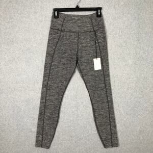 Sincerely Jules Leggings Medium Gray Soft Compression High‎ Rise Active Ankle